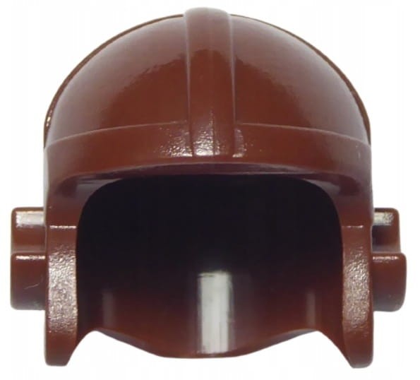 Lego czapka pilotka brązowa