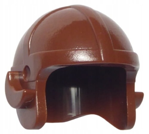 Lego czapka pilotka brązowa