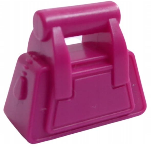 Lego akcesoria torebka damska magenta