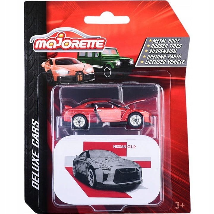 Majorette Deluxe Cars - Nissan GT-R