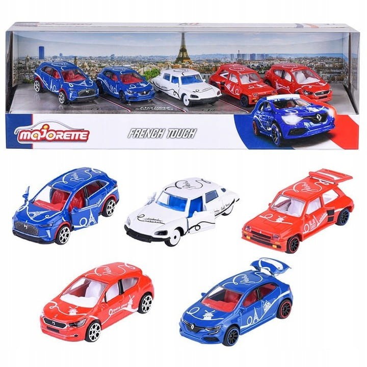 Majorette Giftpack French Touch - zestaw 5 Pojazdów