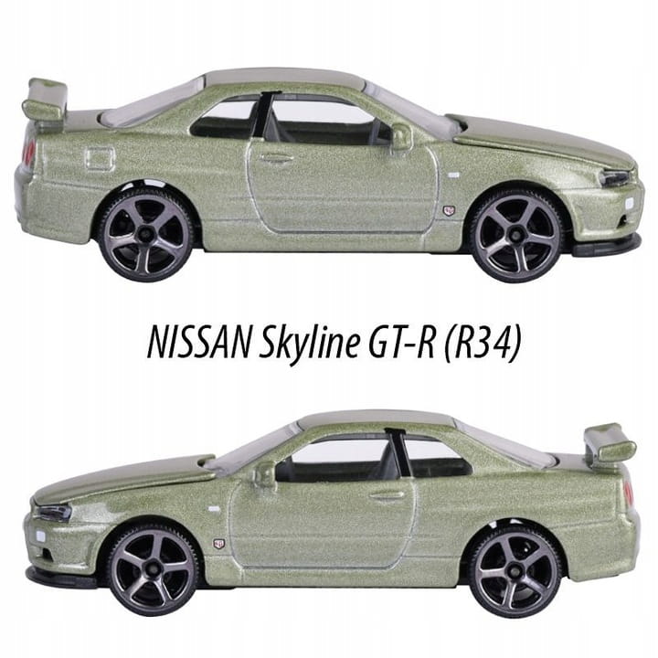 Majorette Japan Series - Nissan Skyline GT-R (R34)