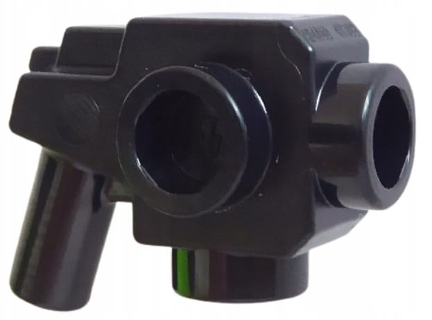 Lego akcesoria pistolet blaster czarny