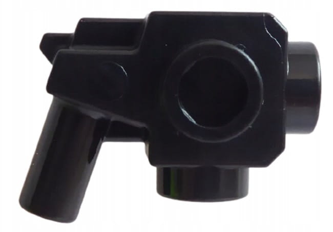 Lego akcesoria pistolet blaster czarny