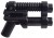 Lego akcesoria pistolet dwulufowy czarny