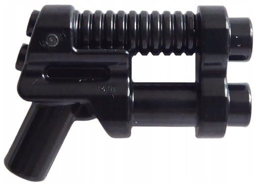 Lego akcesoria pistolet dwulufowy czarny