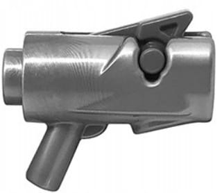 Lego akcesoria pistolet blaster ze spustem srebrny