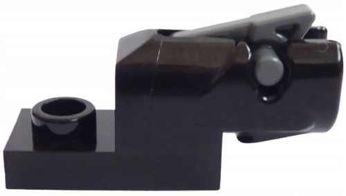 Lego akcesoria działko blaster ze spustem czarny
