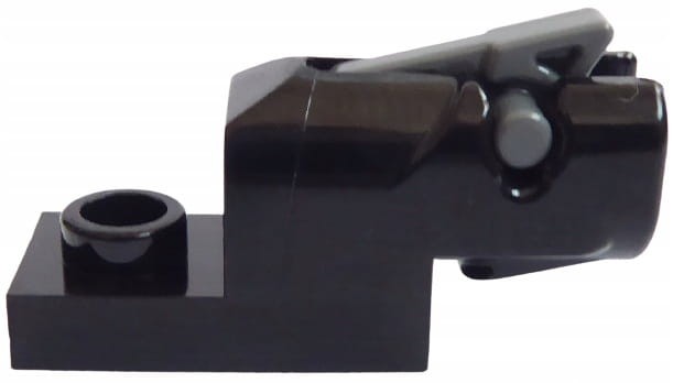 Lego akcesoria działko blaster ze spustem czarny