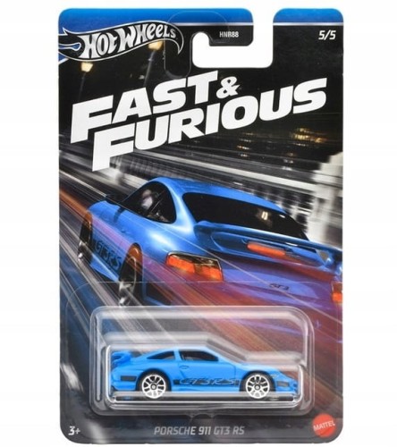 HOT WHEELS Fast &amp; Furious - Porsche 911 GT3 RS