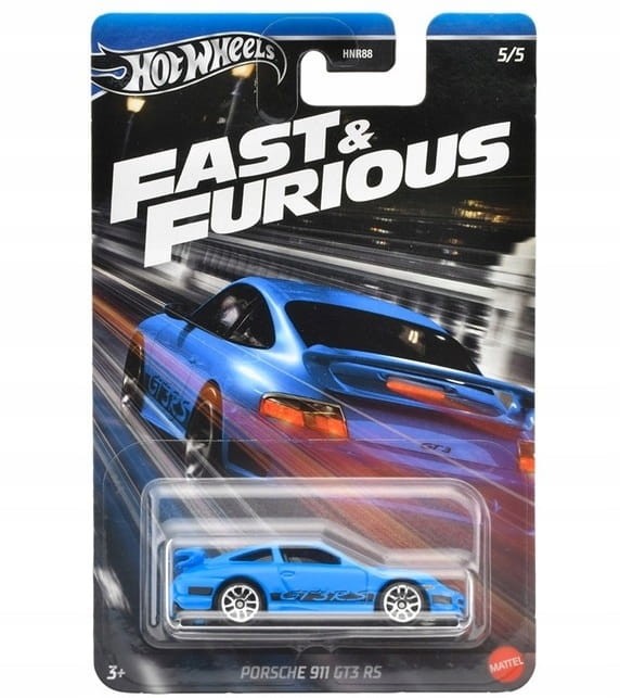 HOT WHEELS Fast &amp; Furious - Porsche 911 GT3 RS