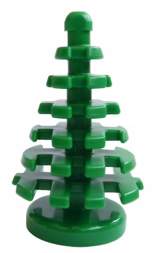 Lego rośliny mała choinka zielona
