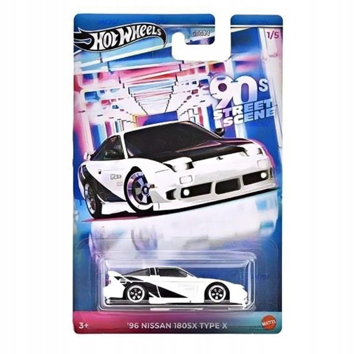 HOT WHEELS 90S STREET SCENE - '96 Nissan 180SX Type X
