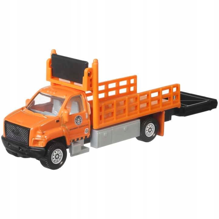 MATCHBOX Working Rigs - GMC 3500 Attenuator Truck