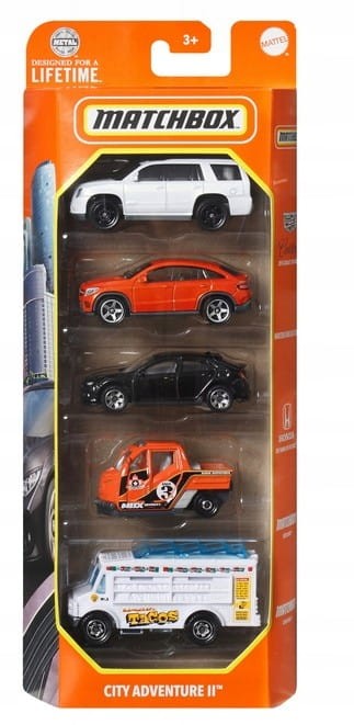 MATCHBOX 5Pak - City Adventure II (HVT76)