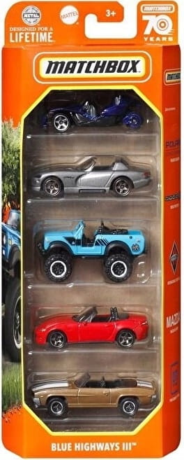 MATCHBOX 5Pak - Blue Highways III (HKY23)