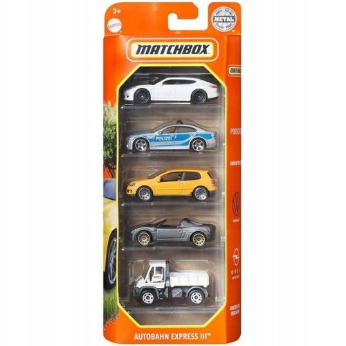 MATCHBOX 5Pak - Autobahn Express III (HFH13)