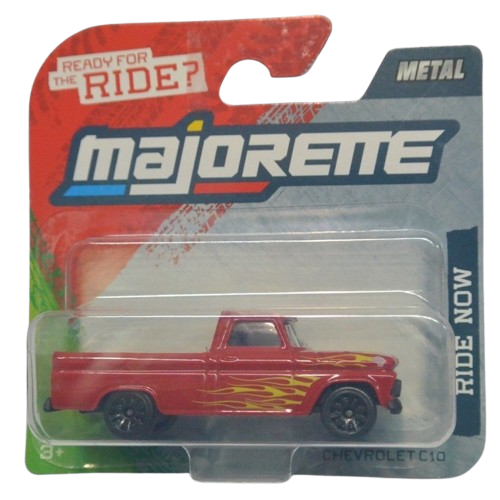 Majorette Street Cars - Chevrolet C10 (czerwony)
