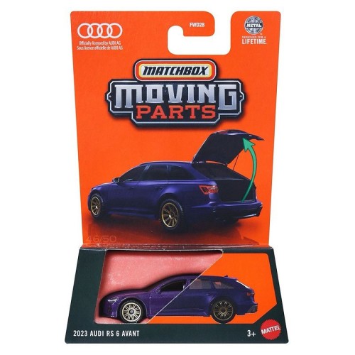 MATCHBOX Moving Parts - 2023 Audi RS 6 Avant