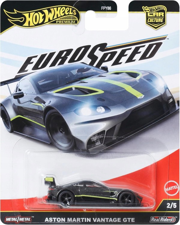 Hot Wheels Premium Euro Speed - Aston Martin Vantage GTE