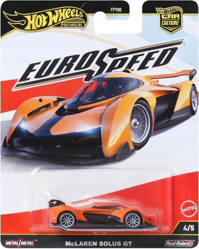 Hot Wheels Premium Euro Speed - McLaren Solus GT