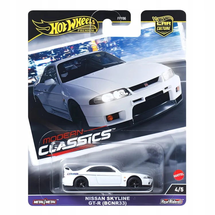 Hot Wheels Premium - Nissan Skyline GT-R (BCNR33)