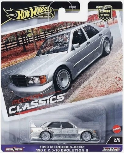 Hot Wheels Premium - 1990 Mercedes-Benz 190 E 2.5-16 Evolution II