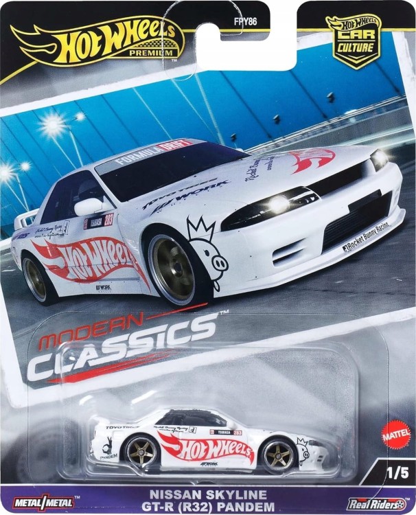 Hot Wheels Premium - Nissan Skyline GT-R (R32) Pandem