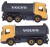 Majorette Volvo Construction Premium - Volvo Truck Dumper
