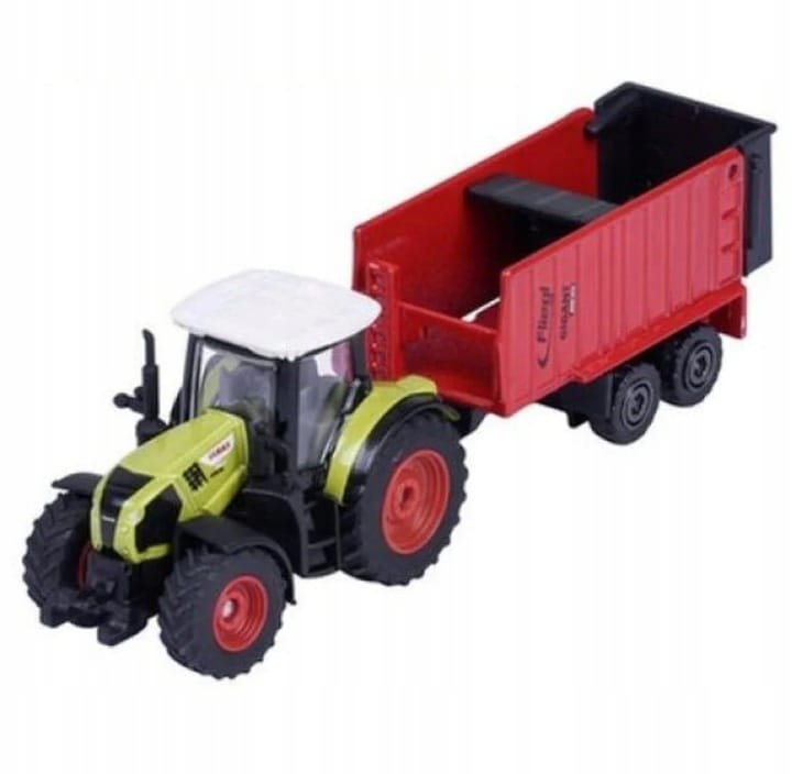 Majorette Farm Trailer - Claas Arion 660