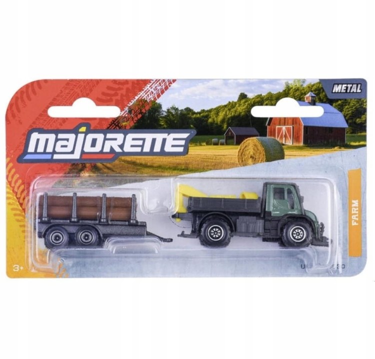 Majorette Farm Trailer - Unimog U530
