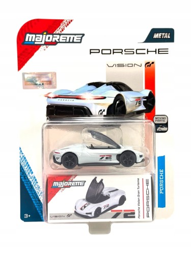 Majorette Porsche Deluxe Cars - Porsche Vision Gran Turismo Biały
