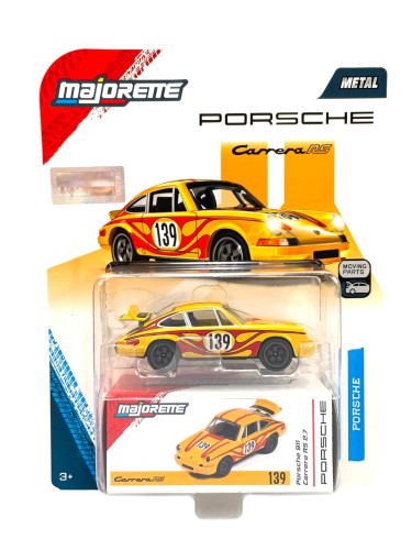 Majorette Porsche Deluxe Cars - Porsche 911 Carrera RS 2.7