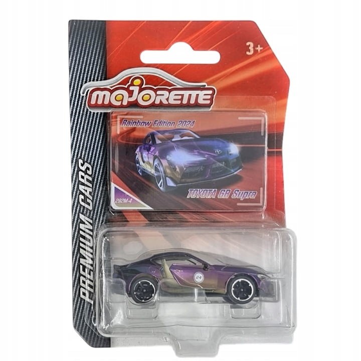 Majorette Premium Cars - Toyota GR Supra (Rainbow Edition 2024)