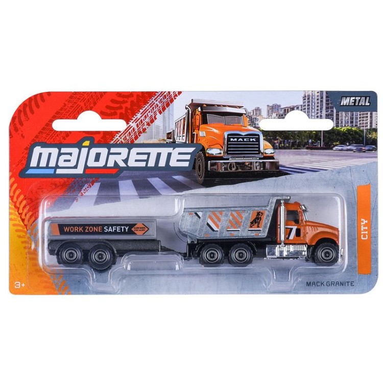 Majorette City Trailer - Mack Granite