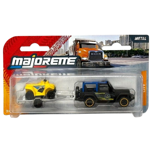 Majorette City Trailer - Jeep Wrangler