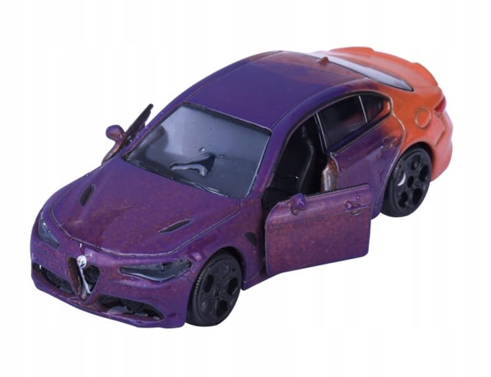 Majorette Zmieniający Kolor - Alfa Romeo Giulia Quadrifoglio