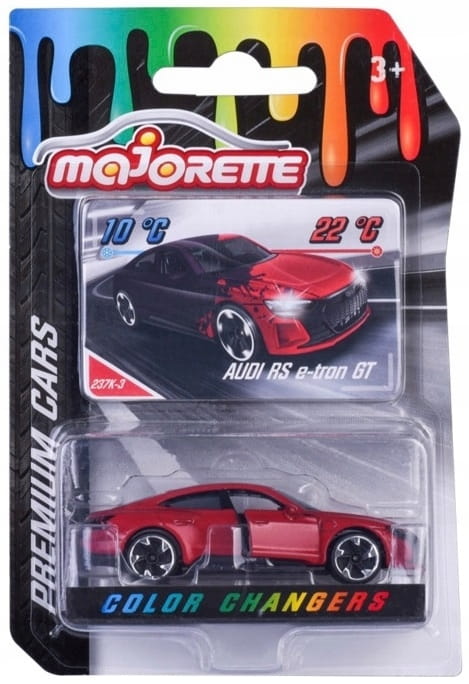 Majorette Zmieniający Kolor - AUDI RS e-tron GT