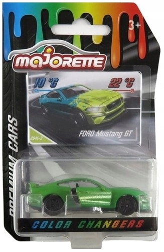 Majorette Zmieniający Kolor - Ford Mustang GT