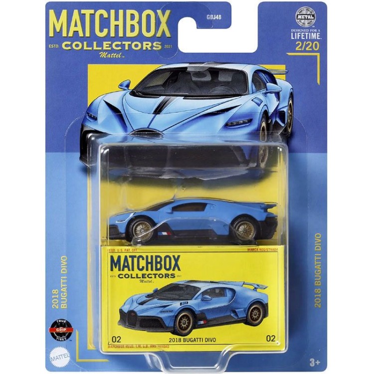MATCHBOX Collectors - 2018 Bugatti Divo