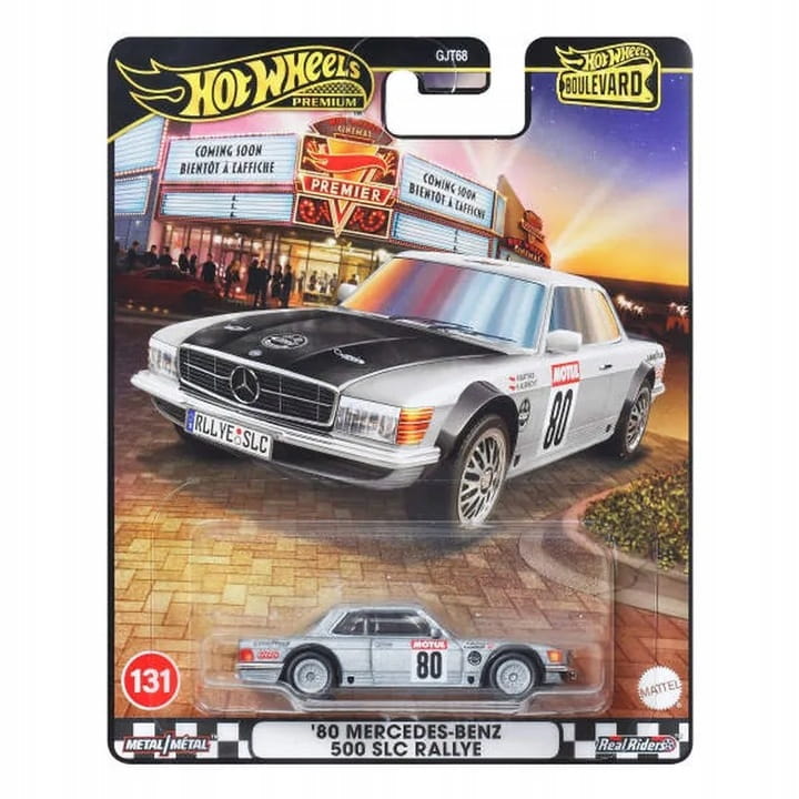 Hot Wheels Premium - '80 Mercedes-Benz 500 SLC Rallye
