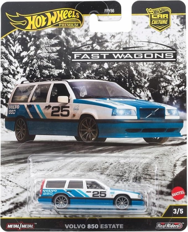 Hot Wheels Premium - Volvo 850 Estate
