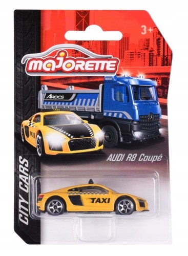Majorette City Cars - Audi R8 Coupe ,,Taxi"