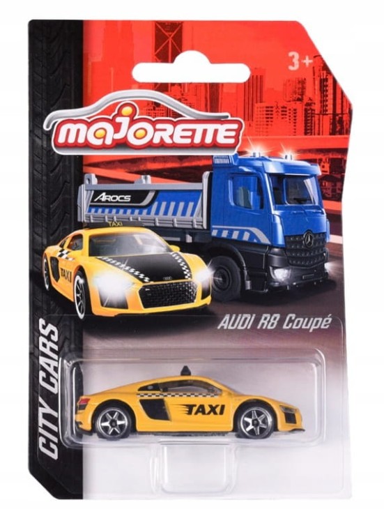 Majorette City Cars - Audi R8 Coupe ,,Taxi"