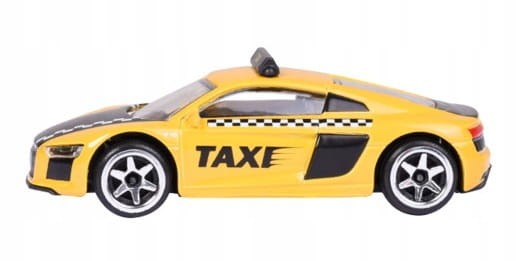 Majorette City Cars - Audi R8 Coupe ,,Taxi"