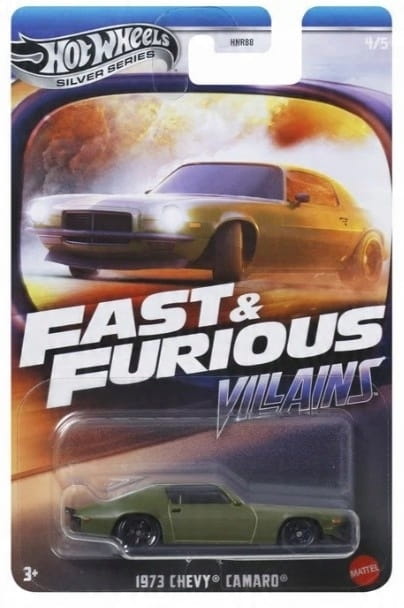 HOT WHEELS Fast &amp; Furious Villains - 1973 Chevy Camaro