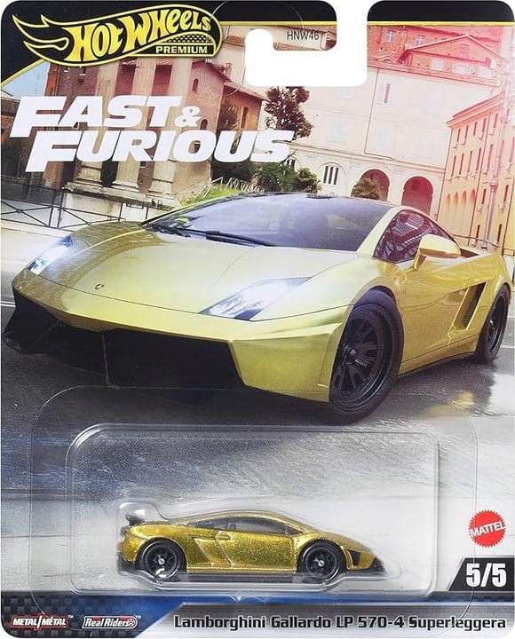 Hot Wheels Premium Fast &amp; Furious - Lamborghini Gallardo LP 570-4 Superleggera