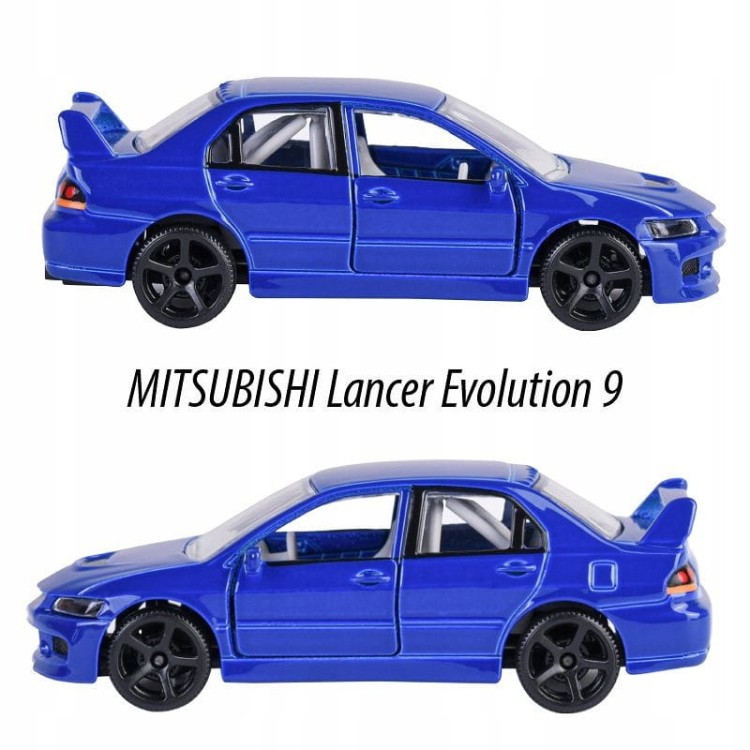 Majorette Japan Series - Mitsubishi Lancer Evolution 9 (Luz)