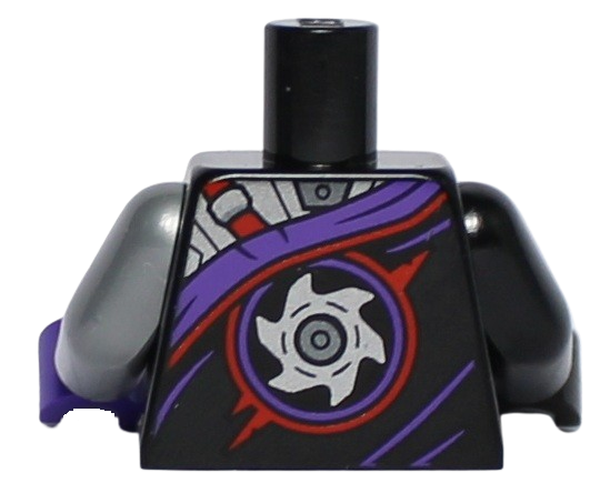 Lego Tors Czarny, Srebrna Zbroja, Czarne Kimono
