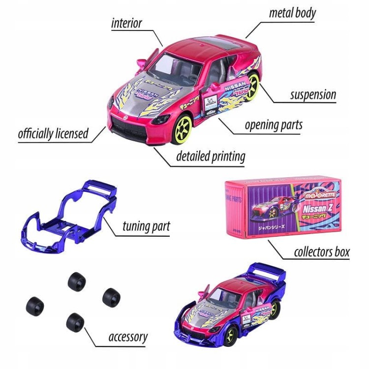 Majorette Japan Series - Nissan Z (Luz)